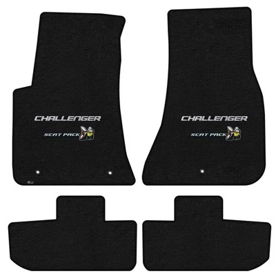 Juego de 4 alfombrillas Lloyd para Dodge Challenger 2015-2023 tracción trasera, carbón Foto 1 de 4