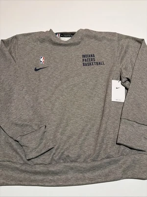 Nike NBA Indiana Pacers Player Issue Sweater Training Top Sz M FB5891 Men NWT - Image 1 of 4