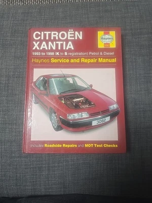 Citroen Xantia (Petrol & Diesel) Haynes Workshop Manual 1993-2001 - Image 1 of 2