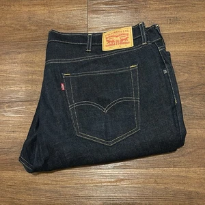 Levis 541 Athletic Taper Jeans Mens 46x30 Blue Denim Stretch Big & Tall - Picture 1 of 15
