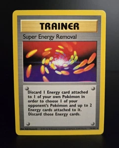 Pokémon TCG - RIMOZIONE SUPER ENERGIA #79 - RARO - ILLIMITATO - SET BASE 1999 -LP/NM - Foto 1 di 2