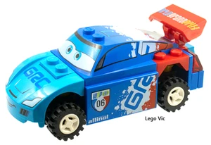Lego Crs070 Raoul ÇaRoule Disney Cars 9485 Ultimate Racer - Picture 1 of 1