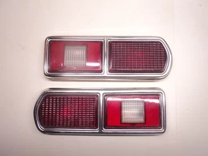 Pair 1977 1978 Ford Pinto Maverick Tail Lights RH LH - Picture 1 of 6
