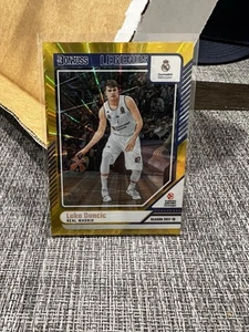 2024-25 Donruss EuroLeague #162 Luka Doncic Legends Gold Laser /10 Real Madrid - Picture 1 of 3