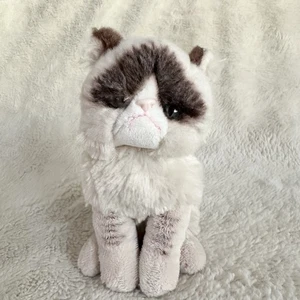 "Juguete de peluche Gund Grumpy Cat 6"" marrón beige" - Imagen 1 de 6