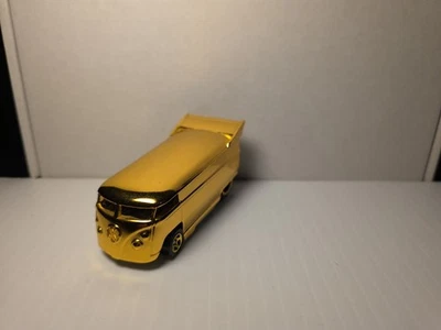 Autobús de arrastre VW personalizado HW, chapado en oro, no pintado. Suelto Foto 1 de 3