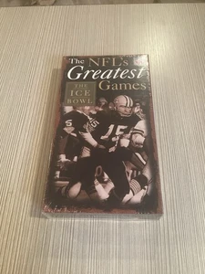 NFL's Greatest Games The Ice Bowl VHS 1997 NFL's Films Cowboys Packers BRAND NEW - Bild 1 von 2
