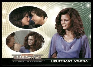 2006 Rittenhouse Battlestar Galactica: Colonial Warriors #40 Lieutenant Athena - Picture 1 of 2