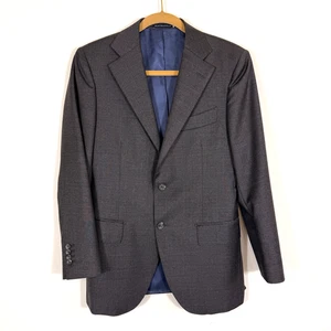 Suitsupply Mens Lazio Single Breasted Pure Wool S110 Gray Size 36S - Picture 1 of 10