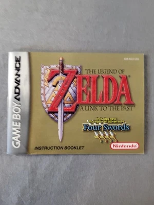 The Legend of Zelda: A Link to the Past, GBA, Manual Only! - Image 1 of 2