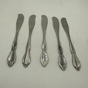 Oneida CHATEAU Knives Oneidacraft Deluxe Stainless Flatware Set 5 Butter Knife - Picture 1 of 4