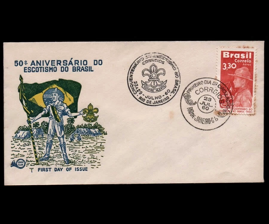 Boy Scouts Camp Brasil 1960 童子军 スカウト Foto 1 de 2