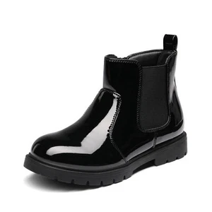Dream Pairs Kids Girls Ankle Boots Side Zipper Fashion Chelsea Boots Chukka Boot - Picture 1 of 36