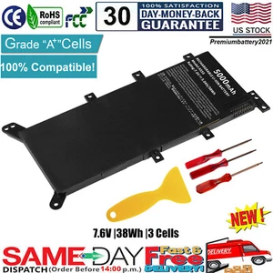 38Wh Laptop Battery for Asus X555 X555LA X555LD F555 X555LN X555L A555 X556  - Picture 1 of 9