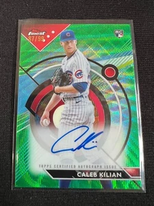 CALEB KILIAN Chicago Cubs 2023 Topps Finest FA-CK Green Refractor RC AUTO #87/99 - Picture 1 of 1