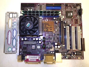L7VMM eMachines C1641 VIA ATX Motherboard Celeron MMX CPU & Memory Vintage RARE" - Picture 1 of 5