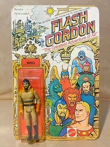 1979 Mattel Flash Gordon Ming Action Figure Seald on Card Vintage - Picture 1 of 6