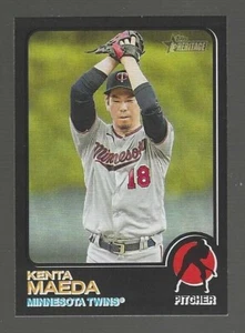 GEMELOS KENTA MAEDA #724 BORDE NEGRO /50 SP 2022 TOPPS HERENCIA ALTO # MINNESOTA - Imagen 1 de 1
