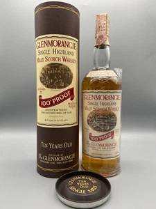 Glenmorangie-10 Jahre-100 Proof-Single Malt Whisky-1990er-1000ml-57,2%vol.Alk. - Bild 1 von 17
