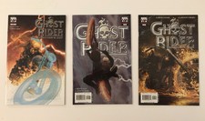 (3) GHOST RIDER #1 VARIANTS Ribic Retail Director’s Cut Marvel 2005 UNREAD NM