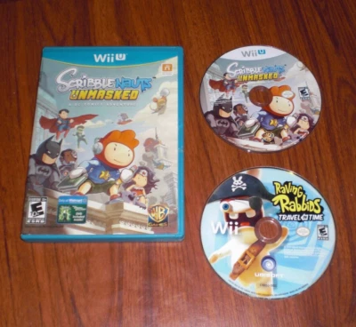 Scribblenauts Unmasked A DC Comics Adventure Wii U Raving Rabbids Travel in Time - Image 1 of 4
