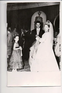 Fotokarte Hochzeit Prinzessin Diane von Orléans & Carl, Herzog von Württemberg   - Bild 1 von 1