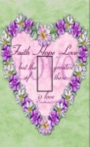 1 Korinther 13:13 Bibel Schrift SwitchStix Single Toggle - Bild 1 von 1