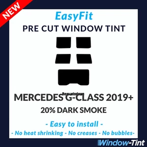 EasyFit Static Pre Cut Window Tint For Mercedes G-Class 2019+ - 20% Dark Rear - Picture 1 of 3
