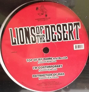Lions Of The Desert/Effect-Top Of My Dome/Young + Restless 12" EP SEALED - Picture 1 of 2