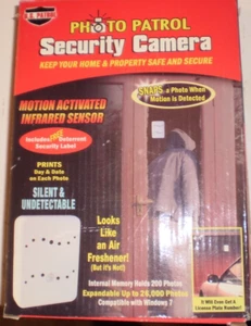 New US PATROL Photo Patrol Security Camera Motion Activated - Picture 1 of 2