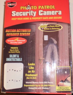 New US PATROL Photo Patrol Security Camera Motion Activated - Image 1 of 2