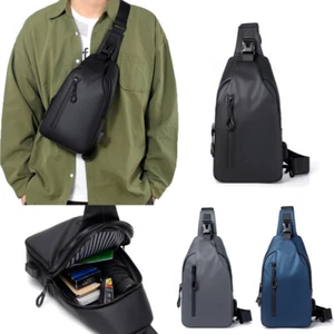 Bolso Bandolera Ligero Impermeable Bandolera Pecho Hombro Mochila para Hombres Mujeres - Imagen 1 de 27