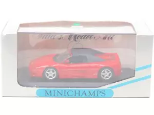 MINICHAMPS 430 074042 Ferrari F355 Morbido Top 1994 Rosso 1.43 Scala IN Scatola - Foto 1 di 5