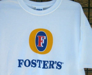 New ( L ) ( XL) FOSTER'S Australia LAGER Beer Ale T Shirt AUSTRALIAN fosters Bar - Picture 1 of 12
