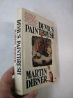 Painting Art Mystery Fiction Devil's Paintbrush Martin Dibner Signed DJ 1st 1983