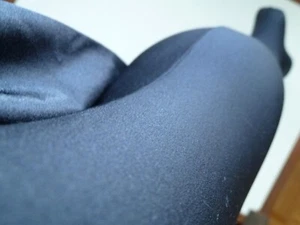 SWISS MADE Fogal Luxus Glanz Strumpfhose Gr S dunkelblau m. Naht ! - Bild 1 von 14