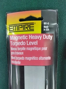 EMPIRE MAGNETIC HEAVY DUTY TORPEDO LEVEL - Picture 1 of 3