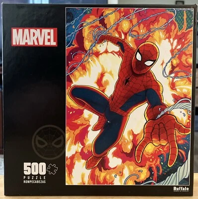 Buffalo Games - Marvel Tales Featuring Spider-Man - Rompecabezas de 500 piezas Foto 1 de 4
