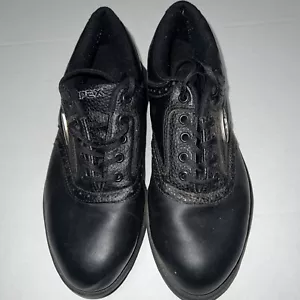 Apex Black Men's Golf Shoes Size 9 Soft Spikes - Picture 1 of 7