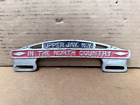 Vintage Upper Jay Ny License Plate Topper Auto Accessories Collectible! Rare