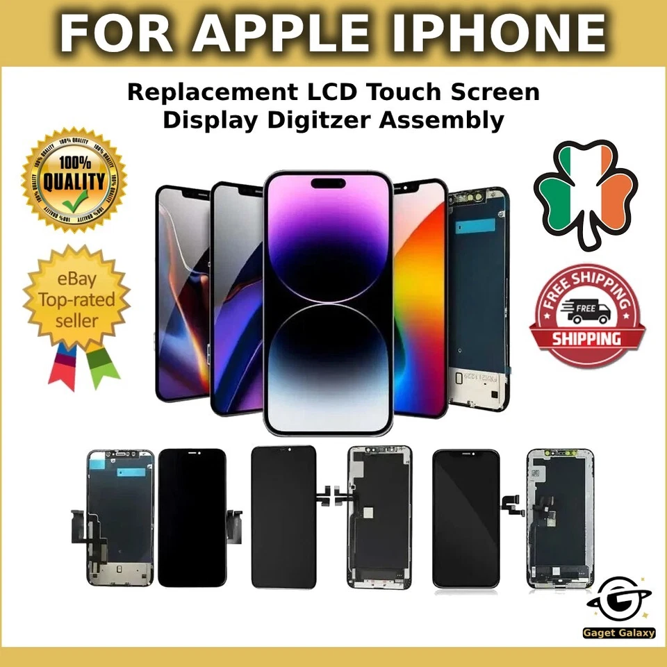 iPhone 13 12 11 Pro Max X XR 8 7 6s + Mini Replacement LCD Screen Touch Display - Image 1 of 1