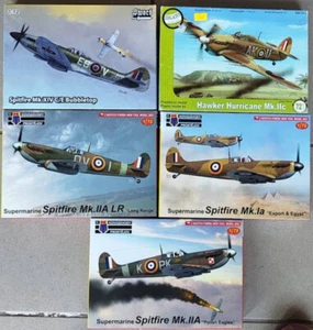 Lot of 5 models 1/72 Sword/KP/Legato models RAF vol.VI plastic kits - Picture 1 of 2