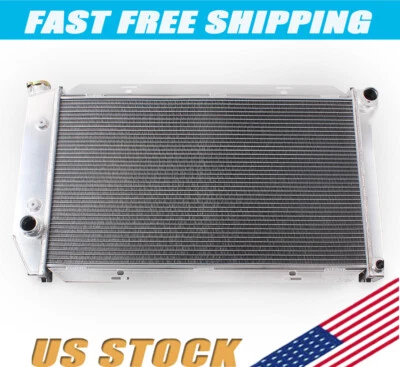 4Row Radiator For 1975-1976 FORD ELITE/1974-1979 MERCURY COUGAR MOST ENGINES - Image 1 of 4