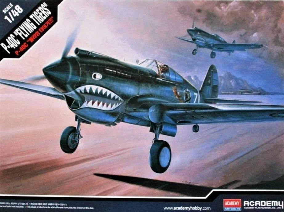 Academy Hobby 12280 P-40C FLYING TIGERS 1/48 - Image 1 of 1