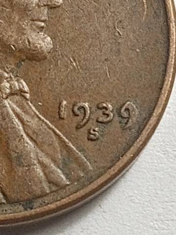 1939 S Error Wheat Penny, Devil's tail 9 Cover