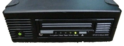 HP LTO5 3000 SAS EXT TAPE DRIVE  EH958B 693417-001 - Image 1 of 3