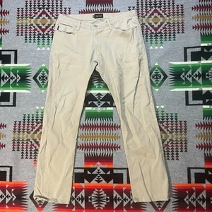 Diamond Supply Co Mined Jeans Beige Men's Size 36 Straight Leg Skate C1 - Picture 1 of 15