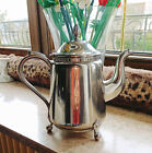 Vintage cafetière en métal argenté poinçonnée ¾ de litre hauteur 20 cm