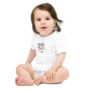 Happy First Mothers Day One Piece/ Romper / Bodysuit Great baby shower Gift - Picture 1 of 5