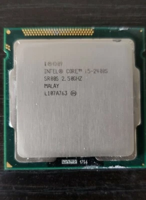 Procesador Intel i5 2400S cuatro núcleos 2,5 GHz MALAY SR00S: 65 W 6 MB Apple Imac CPU  Foto 1 de 2